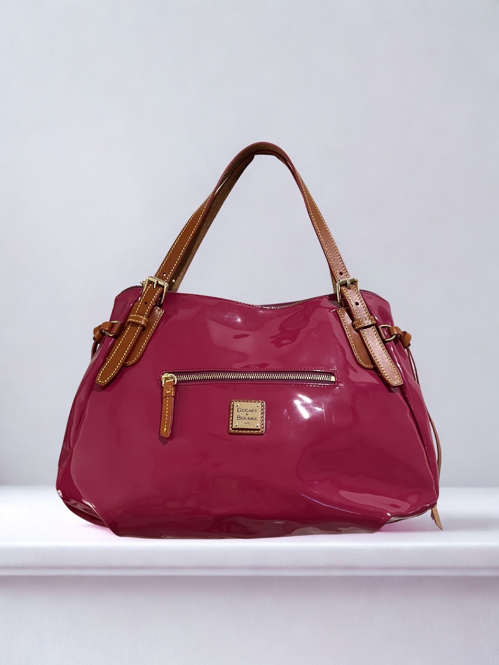 Dooney & Bourke - Patent Nina Shoulder Bag